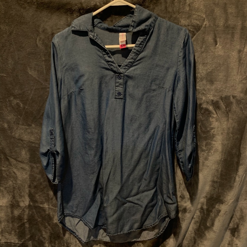 Jean Long Shirt